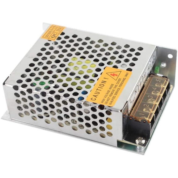 Treedix 12V 5A 60W Small Size Switching Power Supply Trans Compatible with Adapter Converter AC110V/220V to DC Compatible with WS2812B WS2811 WS2801 APA102 LED Strip Pixel Light, (12V 60W)