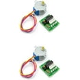 thumbnail image 1 of Treedix 2 Sets ULN2003 Stepper Motor Driver Board 5V Stepper Motor Stepper Motor Compatible with Arduino and Raspberry pi, 1 of 5