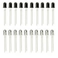 thumbnail image 1 of Treedix 20pcs 5mm 940nm LEDs Infrared Emitter and IR Receiver Diode Compatible with Arduino, 1 of 4