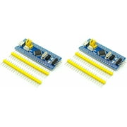 Treedix 2pcs STM32F103C8T6 System Board Microcontroller STM32 ARM Core Learning Board Module for Arduino