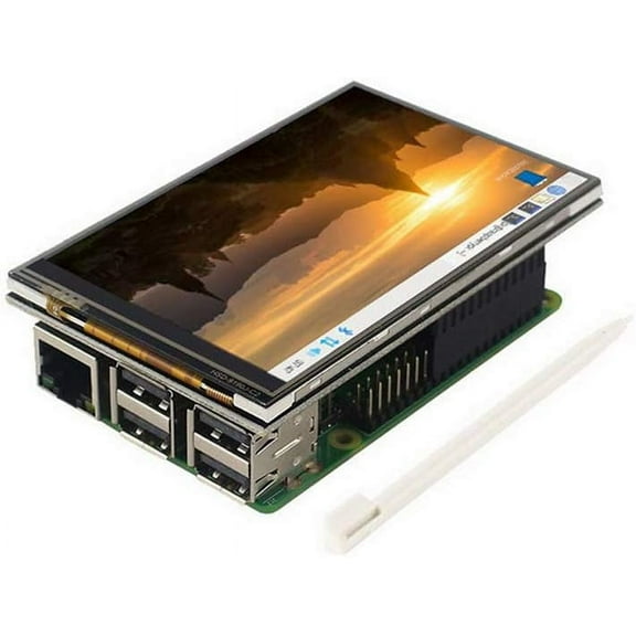 Treedix 3.5 inch TFT LCD Display SPI 128MHz 60Hz TFT Monitor 480 x 320 Color Touch Screen Module with Touch Pen Compatible with Raspberry Pi 4B/3B/3B+