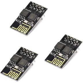 Treedix 3pcs ESP8266 ESP-01 Serial Fidelity Transceiver Receiver Module Module Board Compatible with Arduino