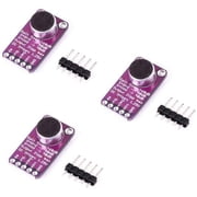 Treedix 3pcs MAX9814 Electret Microphone Amplifier Module with Auto Gain Control Compatible with Arduino
