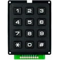 thumbnail image 1 of Treedix 3x4 Keypad 12 Buttons Keypad Module Number Pad Compatible with Arduino, 1 of 5