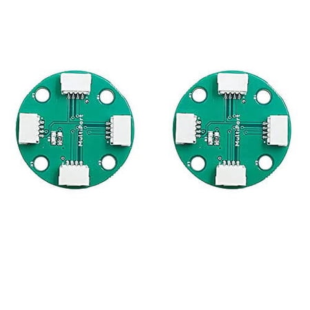 Treedix 4 Channel Mux MultiPort JST Female Pitch 1.0mm Connector Breakout Board for JST Male Plug