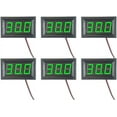 thumbnail image 1 of Treedix 6pcs 0.56'' 3-Digit LED Display Voltmeter Two-Wire DC 5V-30V LED Digital Tube Voltage Meter Voltmeter, 1 of 10