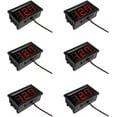 thumbnail image 1 of Treedix 6pcs 0.56'' 3-Digit LED Display Voltmeter Two-Wire DC 5V-30V LED Digital Tube Voltage Meter Voltmeter, 1 of 10