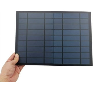 AOSHIKE 10Pcs 5V 30mA Mini Solar Panels for Solar Power Mini Solar Cells  DIY Electric Toy Materials Photovoltaic Cells Solar DIY System Kits