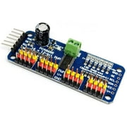 Treedix Compatible with Arduino PCA9685 16-Channel Module PWM/Steering Gear Driver Board IIC