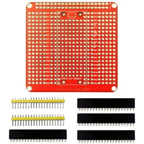 Treedix Compatible with Raspberry PI PICO Expansion Board PCB Shield Board Gold Plated Finish with Pin Header …