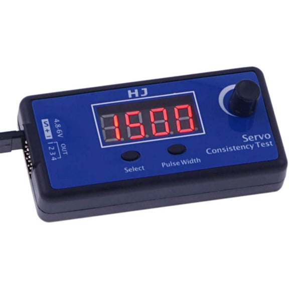 Treedix Digital Servo Tester ESC Consistency Tester Compatible with RC Helicopter Airplane Car