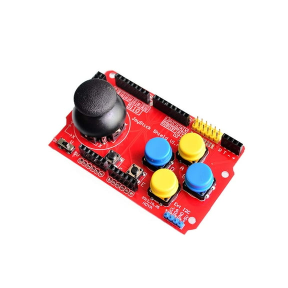 Treedix JoyStick Shield Gaming Joystick Expansion Board Simulated Keyboard and Mouse Functions Compatible with Arduino [video game]