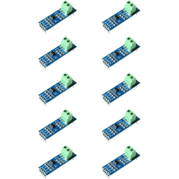 Treedix MAX485 RS485 Transceiver Module TTL UART TTL to RS-485 Module RS-485 Communication Transceiver 5V Microcontroller Development Accessory Board for Raspberry Pi