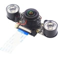 thumbnail image 1 of Treedix OV5647 Camera Module IR-Cut Manual Focus Night Vision 5MP 1080P with Connection Cable Compatible with Raspberry Pi 3B+/4B, 1 of 5