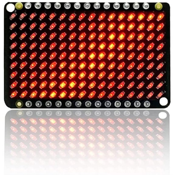 Treedix PWM LED Matrix Driver 16x9 IS31FL3731 and 9x16 Grid LEDs for Arduino DIY Kits (Blue)