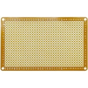Treedix Perf Breadboard Flexible Proto Breadboard Stripboard Universial Double-Sided Perforated Circuit Board for DIY Soldering and Electronics Experiment Compatible with Arduino Kits