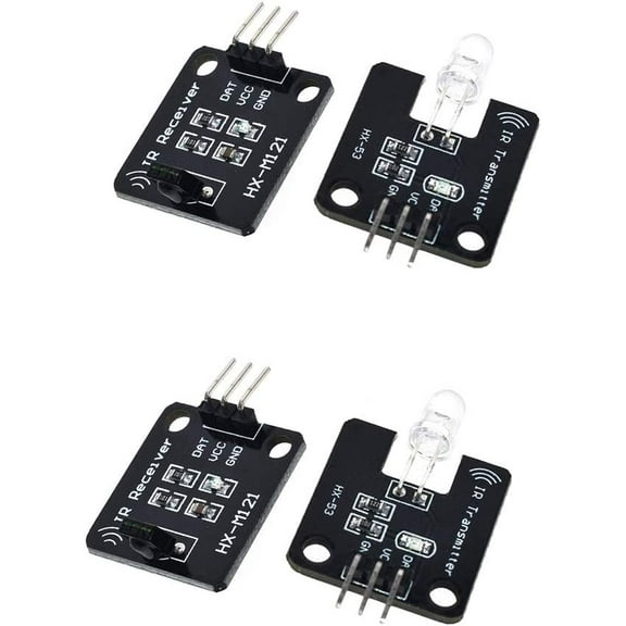 Treedix Replacement for Arduino Digital 38khz Receiver and Transmitter Sensor Module Kit