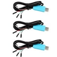 thumbnail image 1 of Treedix Replacement for Raspberry Pi 3pcs PL2303TA USB to TTL Serial Cable Debug Console CableUSB Programming, 1 of 4