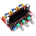 thumbnail image 1 of Treedix TPA3116 2.1-Channel Audio Amplifier Board DC12V-24V 2x50W + 100W Subwoofer Output Power AMP Module Board Speaker, 1 of 2