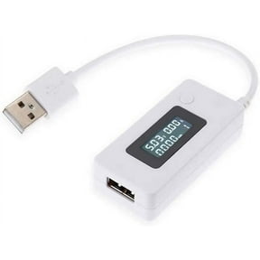 Treedix USB Ammeter Voltmeter Charging Capacity Tester Detector Tester Multimeter Test Speed of Charger, Cables, Computer, Power Bank