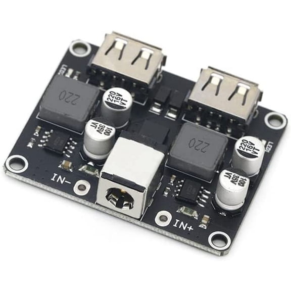 Treedix USB QC2.0 QC3.0 Charging Step-Down Module Mobile DC-DC Step-Down Converter