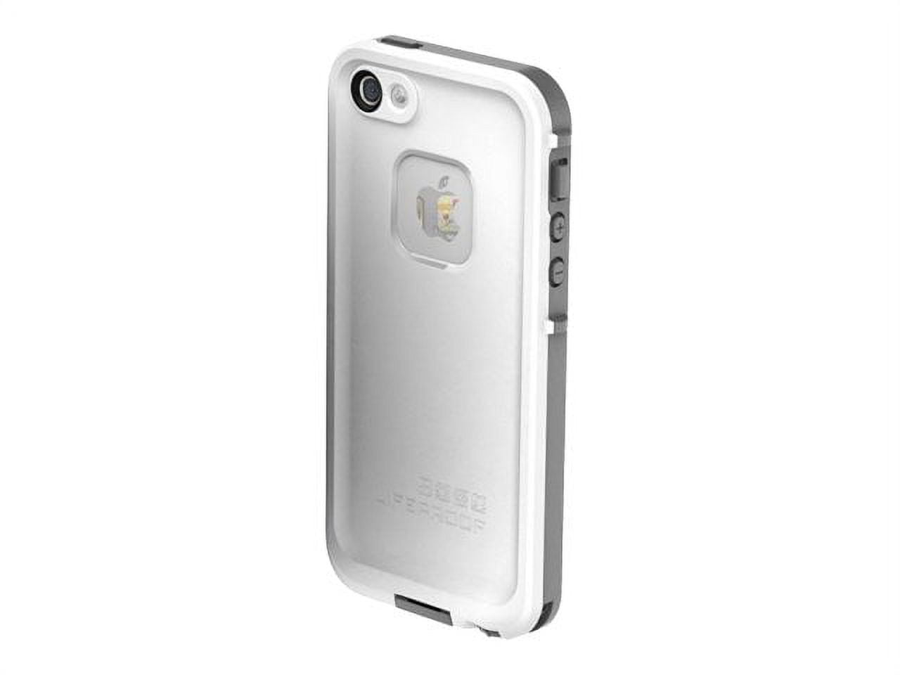 Treefrog LifeProof Case for iPhone 5/5s, White/Gray