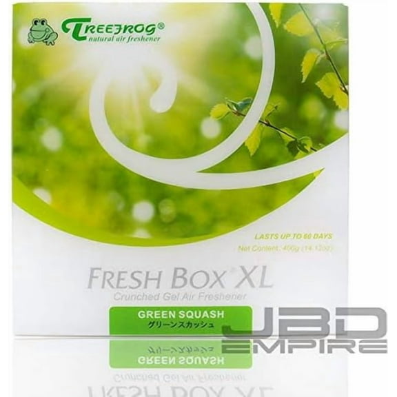 Treefrog Xtreme Fresh Box XL Air Freshener Scent Extra Large 400g - Green Squash