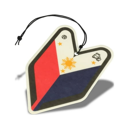 Treefrog Young Leaf Jasmine Scent Car/Office Sampaguita Hanging Air Freshener