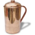 thumbnail image 1 of TreegoArt Pure Copper Jug with Lid Handmade Indian Copper Utensils for Kitchenware Serveware Pitcher - 1500 Ml Copper Jug, 1 of 3