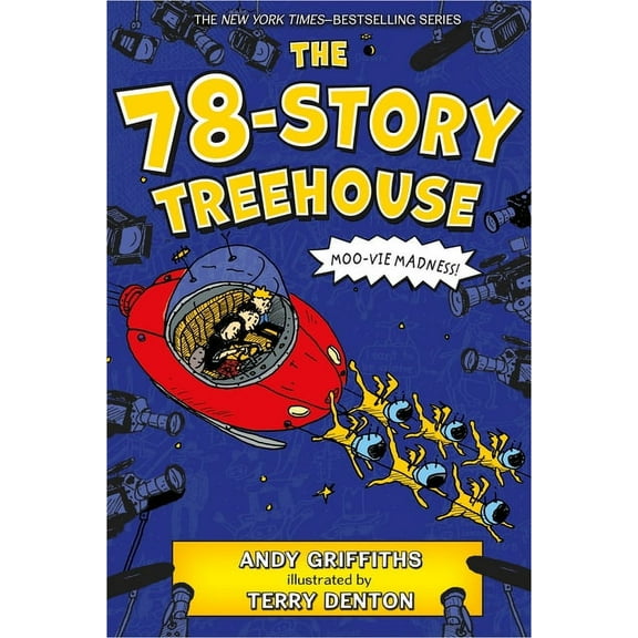 Treehouse Books The 78-Story Treehouse: Moo-Vie Madness!, Book 6, (Paperback)