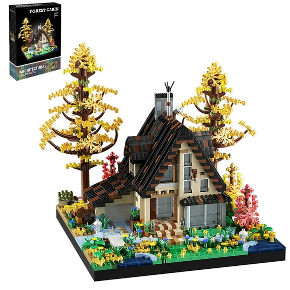 Treehouse Building Block Set for Adults with 2635+Pieces Mini Building Blocks for Christmas Birthday Gifts & Home Decor