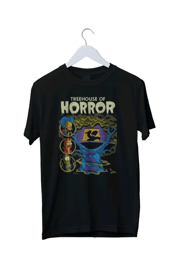 Treehouse Of Horror The Simpson Graphic Mens Unisex T-Shirt S M L XL 2 3 4 XL