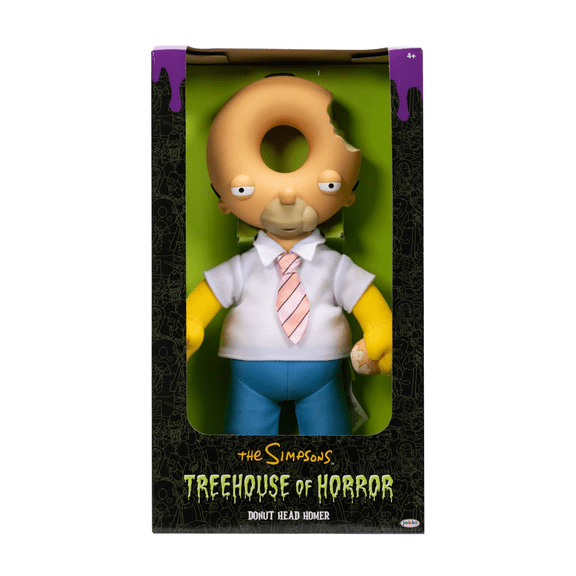 Treehouse of Horror Donut Head Homer Simpson Roto Plush