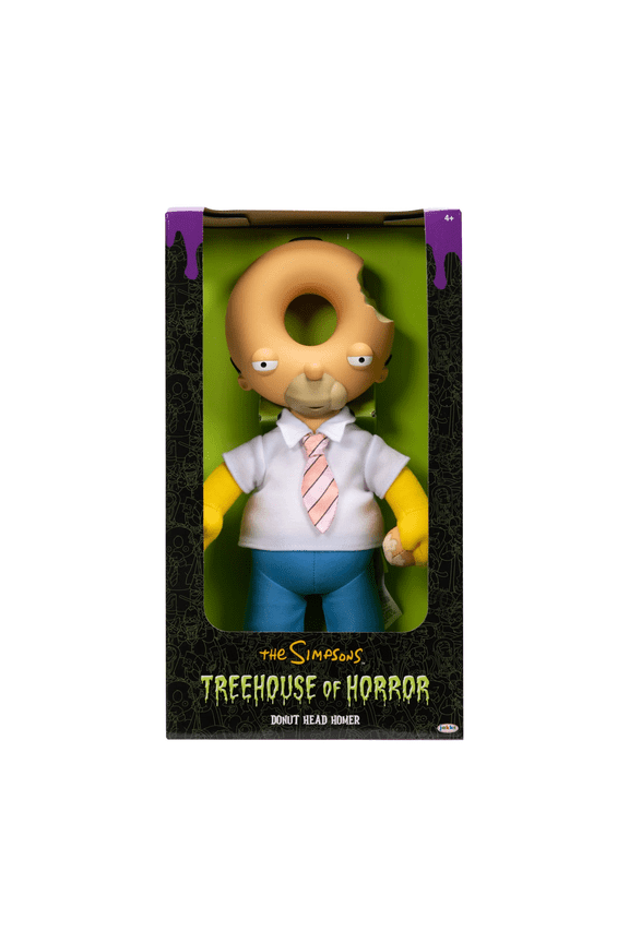 Treehouse of Horror Donut Head Homer Simpson Roto Plush