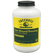 Treekote Tree Wound Dressing 16oz Brush-Top – Tree Pruning Sealer and Grafting Compound for Bark Repair and Wound Protection