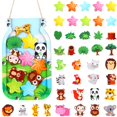 Treela Jungle Animal Reward Mason Jar for Kids Bulletin Board Reward