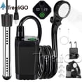 thumbnail image 1 of Treeligo Portable Camping Shower with Heater, 6000mAh Rechargeable Portable Shower with 2000W Immersion Heater, 3 Spray Modes,IPX7 Waterproof Outdoor Camp Pump for Hiking, Travel, Car, Pet, 1 of 9