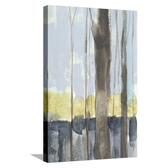 Art.com Treeline Diptych II Stretched Canvas Print Wall Art by Jennifer Goldberger, 16" x 24"