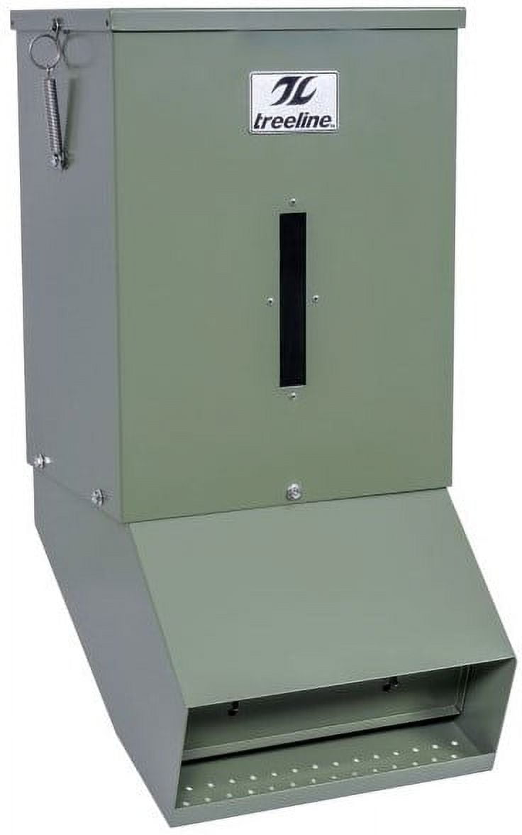 Treeline FDR0070AS Hanging Deer Feeder 80lb. Feed Capacity Stainless