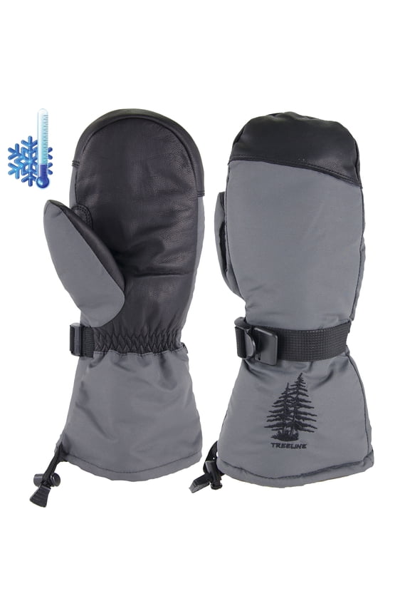 Ridge Mitt Extra Large Black & Gunmetal Gray