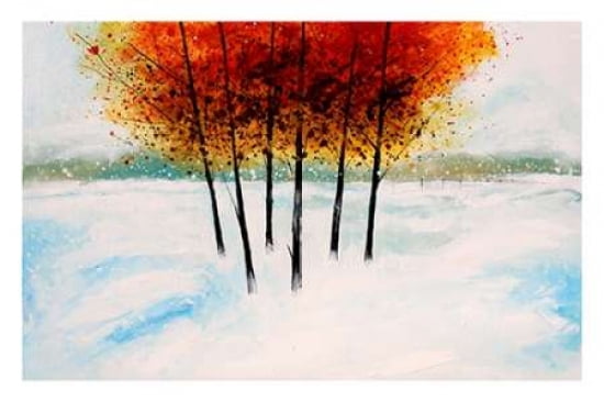 Trees 3 Canvas Art - Stuart Roy (12 x 18)