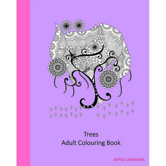 Trees: Adult Colouring Book, (Paperback)