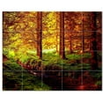 thumbnail image 1 of Trees Forest Ceramic Tile Mural Kitchen Backsplash Bathroom Shower, 401651-M54, 1 of 3