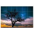 thumbnail image 1 of Trees Forest Ceramic Tile Mural Kitchen Backsplash Bathroom Shower, 401722-XL64, 1 of 3