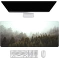 thumbnail image 1 of Trees Forest Desk Mat, Desk Accessory, Cute Workspace, Trendy Workspace, Trendy, 35.4x15.7in Large Gaming Mouse Pad, Cute Desk Topper, Pretty Desk Pad, 1 of 6