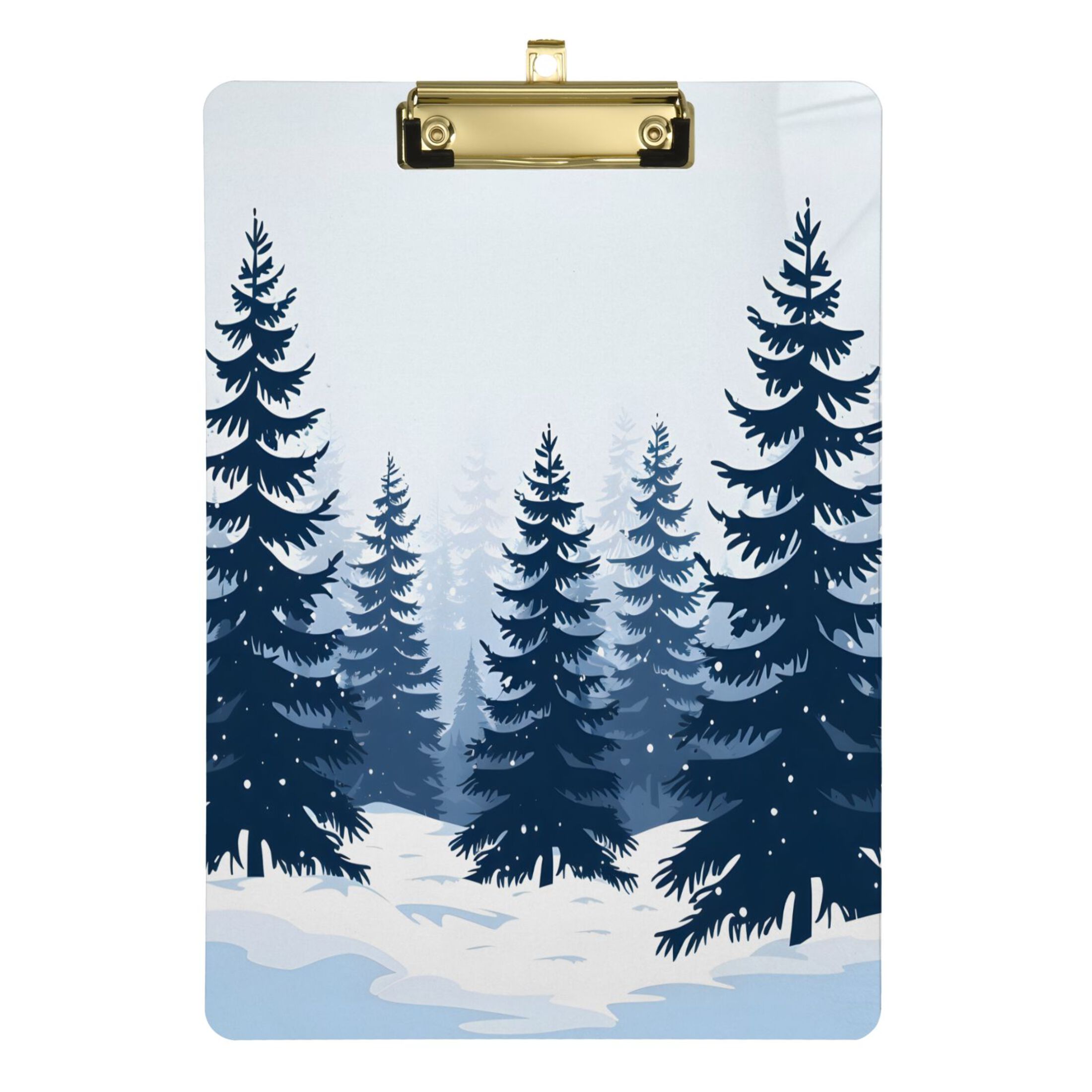 Trees Forest Landscape Acrylic Clipboards A4 Standard Letter Size