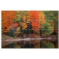 thumbnail image 1 of Trees Leaves Ceramic Tile Mural Kitchen Backsplash Bathroom Shower, 406027-M64, 1 of 3