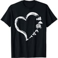 thumbnail image 1 of Trees RV Van Campfire Tent Heart Cute Love Camping Camper T-Shirt, 1 of 4