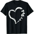 thumbnail image 1 of Trees RV Van Campfire Tent Heart Cute Love Camping Camper T-Shirt, 1 of 4