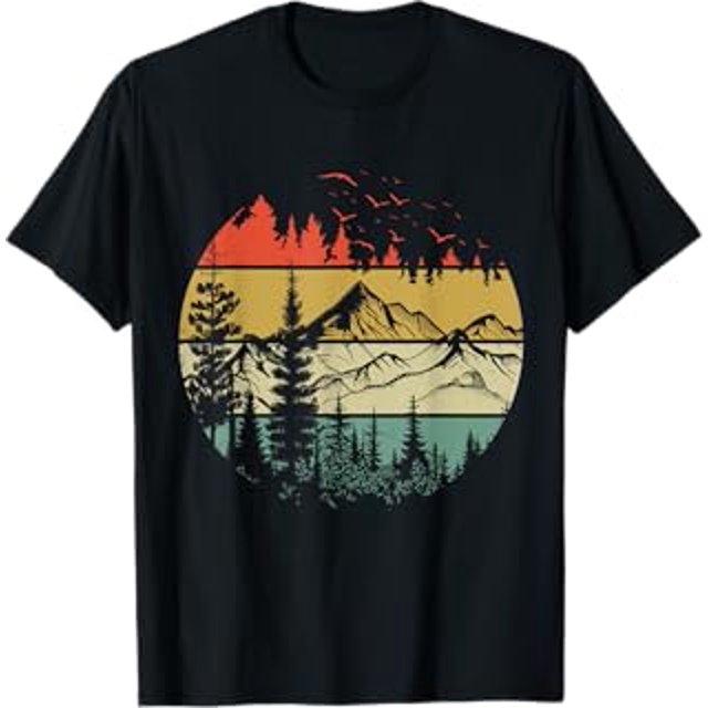 Trees Wildlife Nature Vintage Forest TShirt